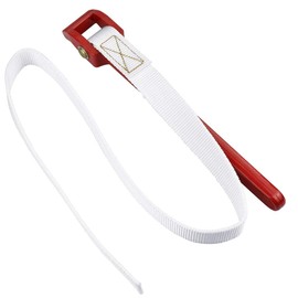 CODIRATO Strap Wrench Nylon Strap Wrench Adjustable Oil Filter Tensioner Belt Wrench with Non-Slip Handle for Opening Filters, Pipes