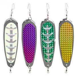 Dodger Light Trolling Cremus Trolling Accessories Fishing Equipment Freshwater Fishing Flasher Boat Fishing Lures Rig Rigging (Set of 4)