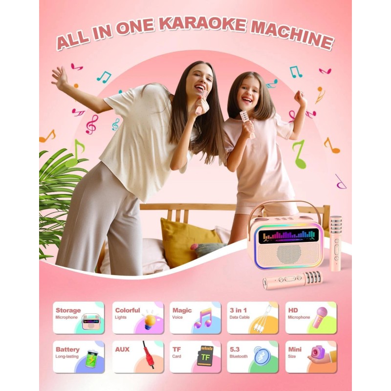 Eimterlan Karaoke Machine for Kids Kids Karaoke Machine for Girls