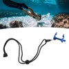 Diving Nose Clip Adjustable Aluminum Alloy Professional Swimming Nose Plug