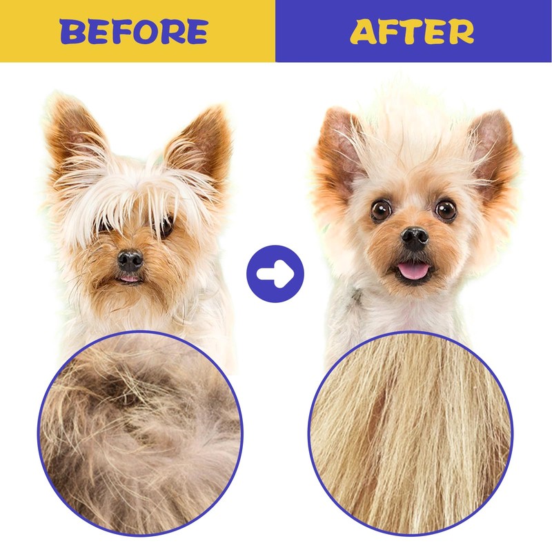Flea Comb for Cats Dogs, 6 Pack Pet Lice Comb