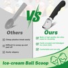 LELE LIFE Ice Cream Scoop - Heavy Duty Ice Cream