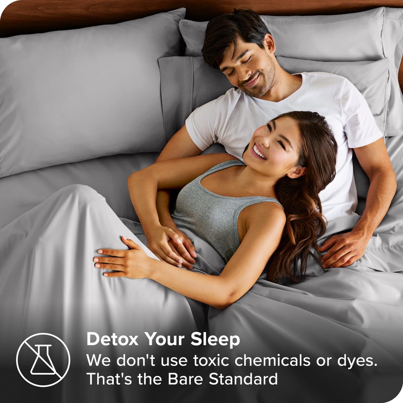 Bare Home Microfibre Pillowcase Set - Standard Size - 2