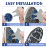 Batsman-Specific Cricket Spikes, 22 Pcs Screw-in Cricket Spikes Replacement with