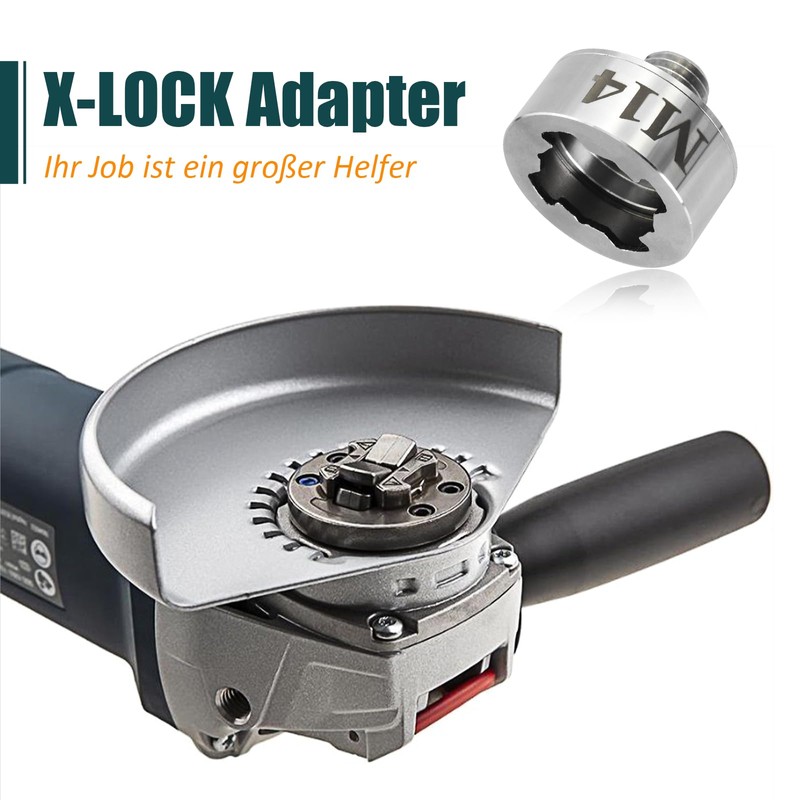 Kaelah X-LOCK Adapter to M14 Thread, X-Lock Adapter M14 Tools