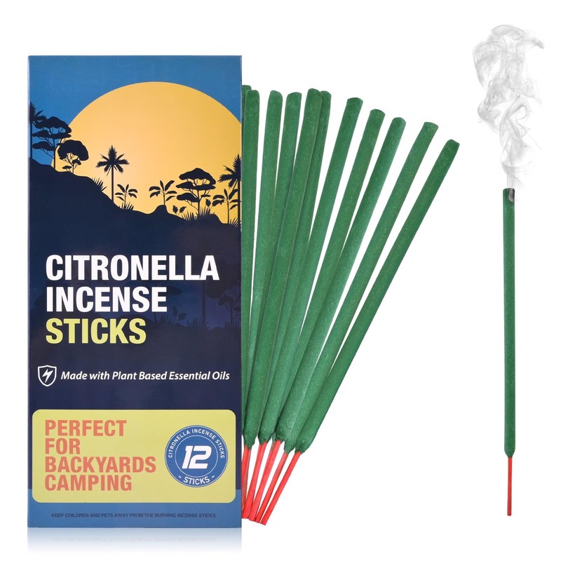 Citronella Incense Sticks 12 Pieces per Box - Citronella Incense