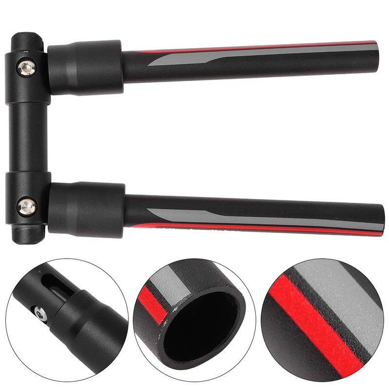 MUNEFE Foldable Bike Handlebar, Mountain Bike Handlebars, Scooter Handlebars, Suitable