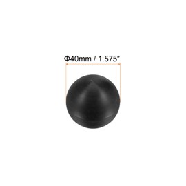 sourcing map PA Nylon Solid Plastic Balls 40mm Precision Bearing Ball