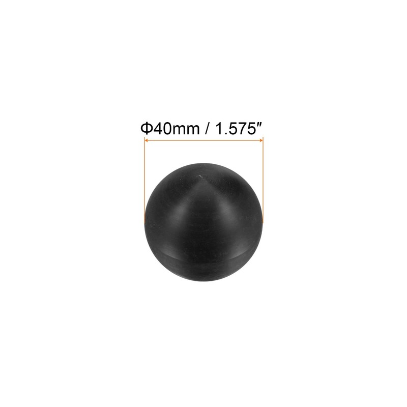 sourcing map PA Nylon Solid Plastic Balls 40mm Precision Bearing
