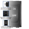 RecPro RV Single Pole Single Throw Rocker Switch | 20A