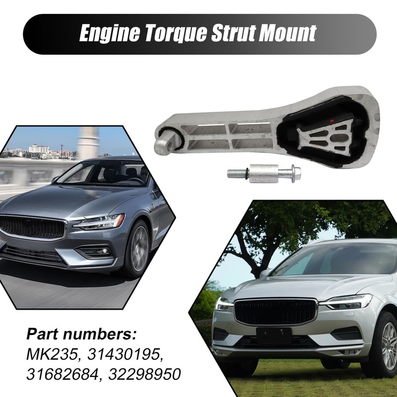 Priprilod Engine Torque Strut Mount Compatible with Volvo S60 V60
