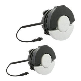 Fuel Cap & Oil Cap Fits Stihl 025 029 036 MS171 MS181 MS200 MS210 MS230 MS240 MS250 MS251 MS260 MS340 MS360 MS380 MS381 Chainsaws, Replacement NO. 0000 350 0525, 0000 350 0526