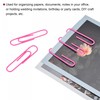 sourcing map Paper Clips Medium Size 2 Inch Vinyl Coated
