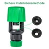 Ecyc Kitchen and Garden Watering Tap, Hose Pipe Snap Connector