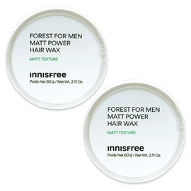 Innisfree Forest for Men Matt Power Hair Wax 2pcs / 이니스프리 포레스트포맨 매트파워 헤어왁스 2개