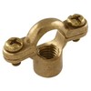 22MM OD SINGLE MUNSEN RING BRASS - Single Munsen Ring, Brass (Metric Pipe Clips and Back Plates)