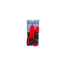 Oxford Brush & Srcub Motorcycle Bike Cleaning Products 4 Pack