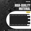 Heavy Duty Door Hinge Shims 12 Pack, High-Strength Metal Hinge