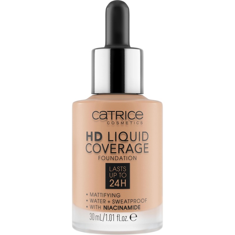 Catrice | HD Liquid Coverage Foundation | 24H Wear, Matte
