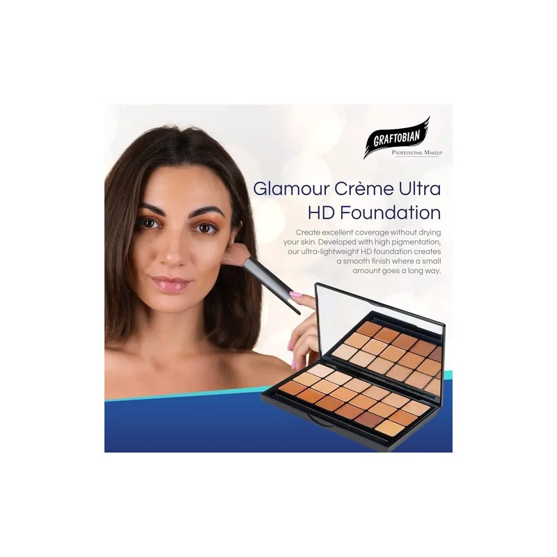 Graftobian Glamour Crème Ultra Hd Foundation Super Palettes