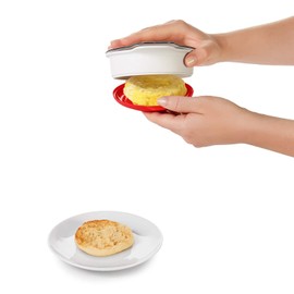 OXO Good Grips Microwave Egg Cooker, White (2 Pack)