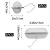Yinluluna 3 Pack Ultrasonic Cleaner Small Parts Basket, Stainless Steel