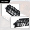 SecosAutoparts Front Bumper Lower Grille and Foglight Grill Cover Fit