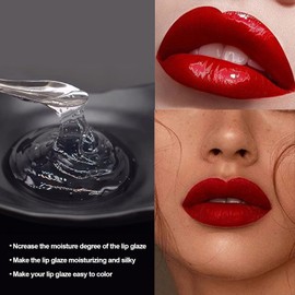 Lip Gloss Base Oil, 100ml Easy Color DIY Lip Gloss Base sedosa para la fabricación de cosméticos