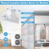 UCINNOVATE 19.7"x 10 Ft Reflective Insulation Roll, Double Side Thermal