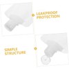 Tiosen 5Pcs Travel Size Refillable Squeeze Pouches, 30ml Clear Toiletry