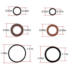 Manicar For Volvo Penta Power Steering Actuator Repair Seal Kit 21910902 3812269 3860883 3862210 3862513 FSM018
