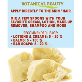 Botanical Beauty Brazilian TUCUMA BUTTER 100% Pure Natural VIRGIN UNREFINED Cold-Pressed 8.46 oz 240 gram for Face, Skin, Body, Hair, Lip, Nails. Rich in Vitamin E. Beauty Moisturizing Nourishing