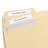 LV-30277 White File Folder Labels 2-up Compatible with Dymo LabelWriters,