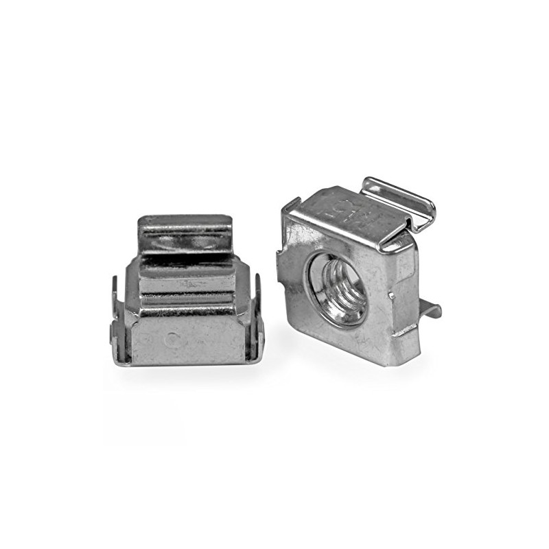 StarTech CABCAGENUTS Pack de 50 Tuercas Enjauladas M5 para Rack
