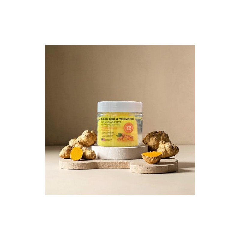 JIUPULL kojic acid and turmeric pads