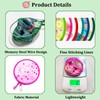 MXY Foldable Fan Summer Handheld Fan Round Folding Hand Fan