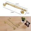Guolich 2 Pcs Hole Centers 0mm Kitchen Drawer Handle Door