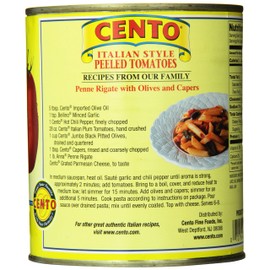 Cento Plum Tomatoes, 28 Oz Cans (Pack of 12)
