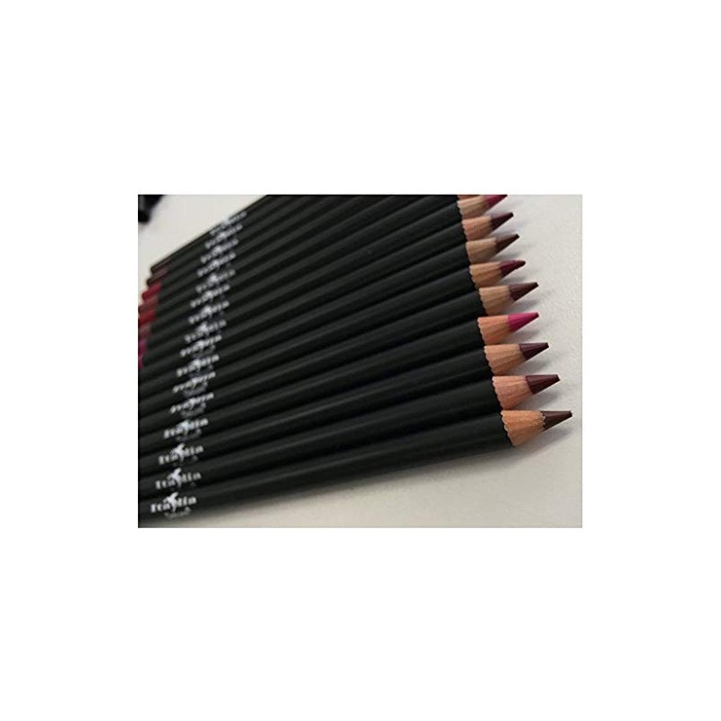 12pc Italia Deluxe Ultra Fine Lip Liner set of 12