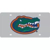 Stockdale Florida Gators Inlaid Acrylic License Plate - Silver Mirror Background