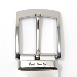 Paul Smith M1A 4437 Reversible Men's Belt, Fashion, Cowhide Leather, Simple, Includes Care Cloth, red maroon, Free size