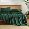 Andency Emerald Green Sheets Full Set 4 Pieces, Super Soft