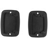 2pcs Front Brake Fluid Reservoir Cap Motorcycle Upper Fuel Tank