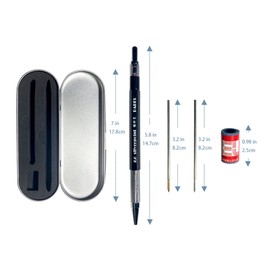 new type propelling pencil silverpoint silver needle pen stylus automatic mechanical pencil for silverpoint sketch paper