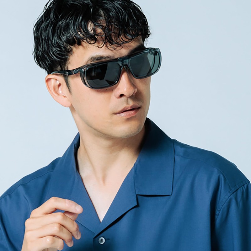 Afit AF-OS12 Men's Over Glass, Flip-up Sunglasses, Over Sunglasses, UV