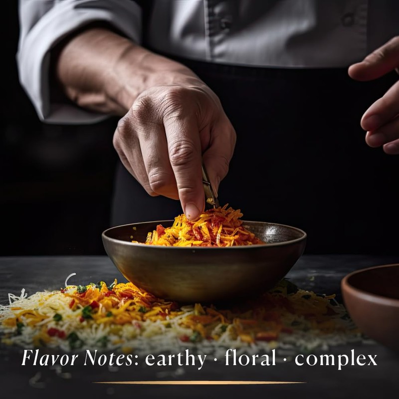 Cook’s, Premium Negin Grade Saffron Threads, Premium Dark Red Saffron