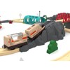 Electric Train for Wooden Track, Remote Control Train Toy, Motorized
