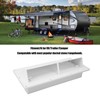 RV Range Hood Vent White Weather Proof Stove Exhaust Vent