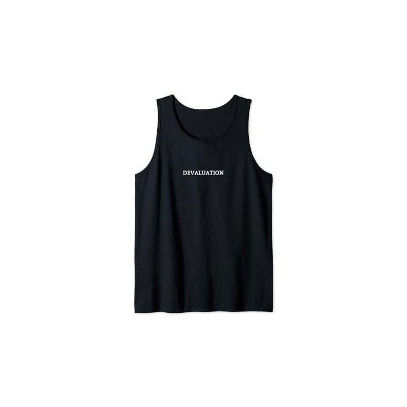 DEVALUATION English Word Apparel Tank Top
