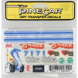 Pinecar 309 Dry Transfer Cobra